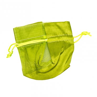 Green Organza Bags