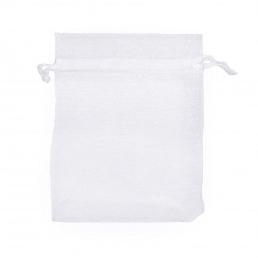Organza Bags White 12 x 9