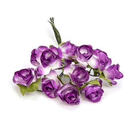 Paper Flowers Purple