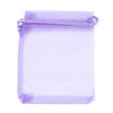 Organza Bags Purple 10 x 7.5