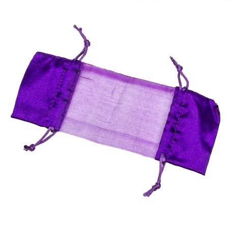 Purple Organza Favour Bags