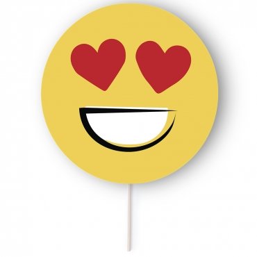 Emoji Fans On A Stick