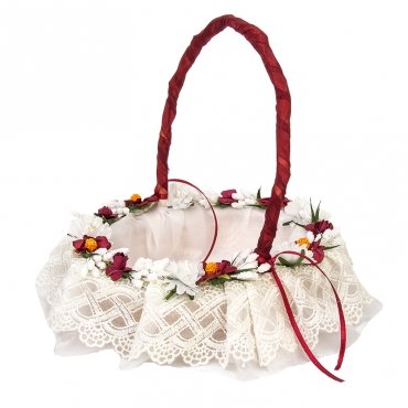 Floral Wedding Basket