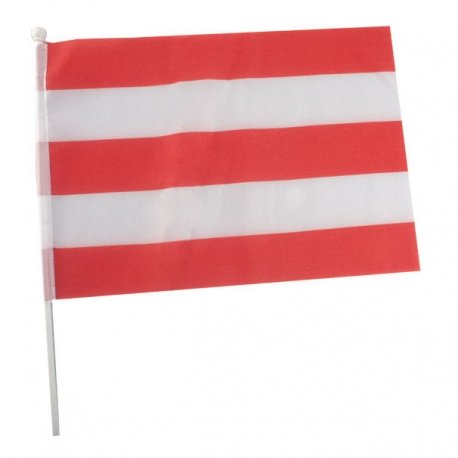 Red And White Party Flags